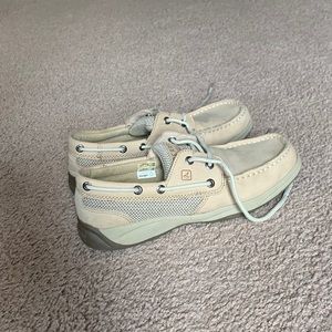 Sperry Top-Sider Intrepid Leather Boat Shoes Tan